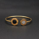 Dual Disc Iconic Bangle