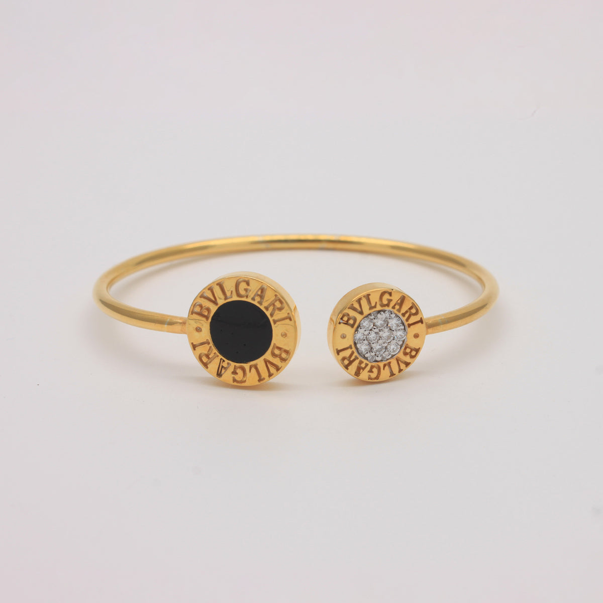Dual Disc Iconic Bangle