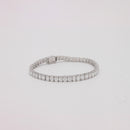 Teardrop Diamond Lace Bangle