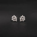 Classic Pear Solitaire Studs