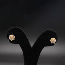Diamond Blossom Cluster Studs
