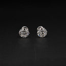 Classic Round Diamond Solitaire Studs