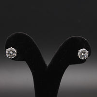 Classic Round Diamond Solitaire Studs