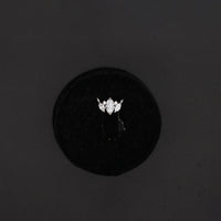 Marquise Diamond Cluster Curved Necklace Connector