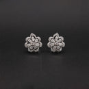 Diamond Lace Blossom Studs