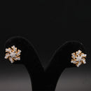 Diamond Pinwheel Spiral Studs