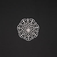 Floral Diamond Statement Pendant