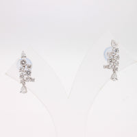 Diamond Multi-Strand Crawler Earrings