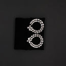 Pear-Cut Diamond Double Halo Drop Earrings