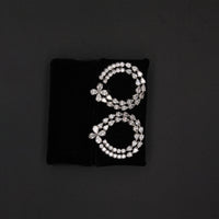 Pear-Cut Diamond Double Halo Drop Earrings