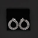 Pear-Cut Diamond Double Halo Drop Earrings