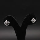 Radiant Pear-Cut Diamond Blossom Studs