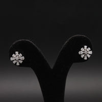 Radiant Pear-Cut Diamond Blossom Studs