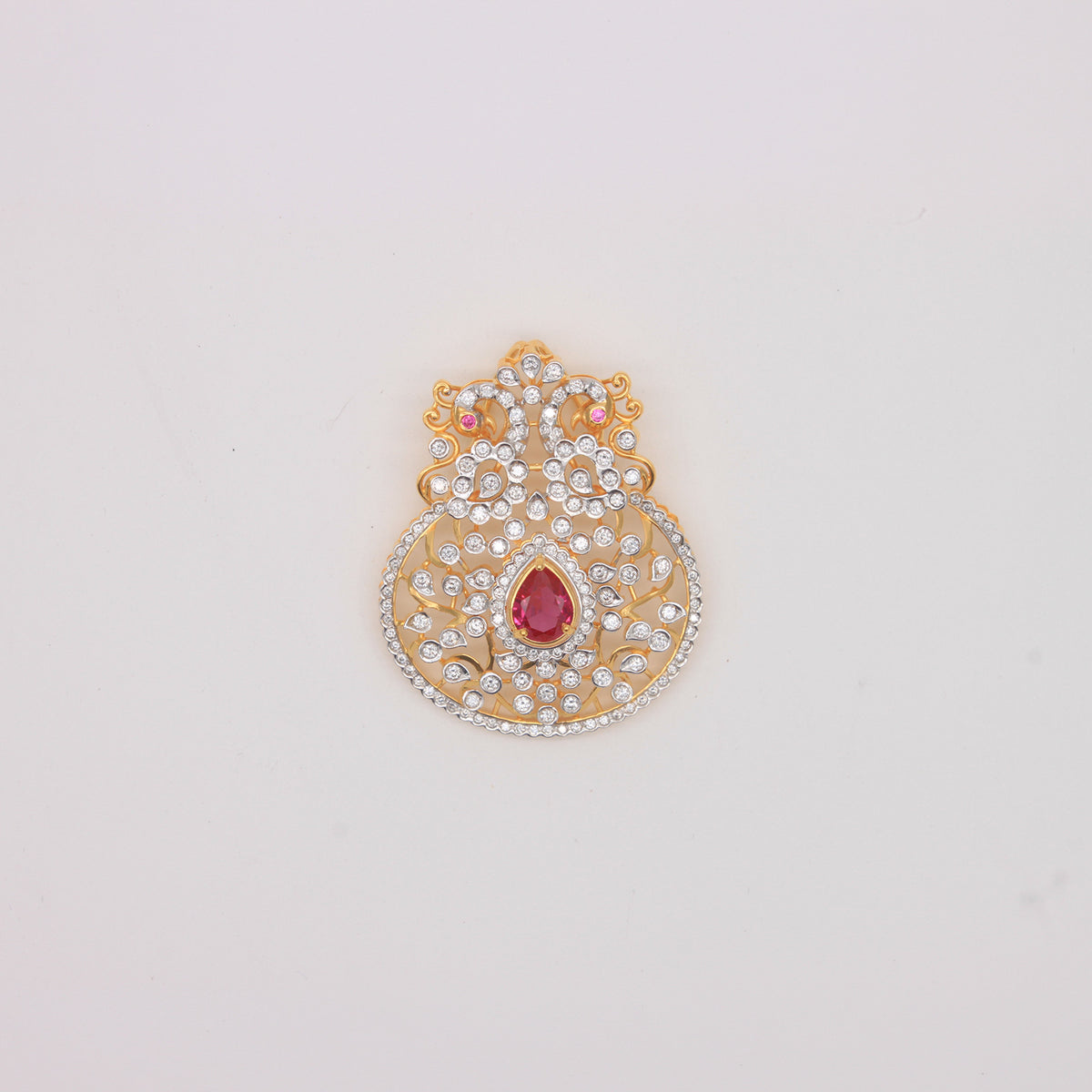 Peacock Motif Pendant