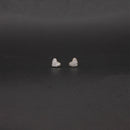 Petite Yellow Gold Pavé Studs