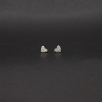 Petite Yellow Gold Pavé Studs