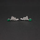 Diamond Blossom & Twin Emerald Drops
