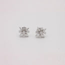 Radiant Marquise & Pear Diamond Blossom Studs